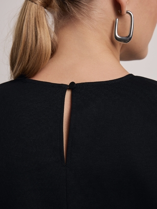 CONTE LD 2806 Удлиненная футболка из костюмного полотна