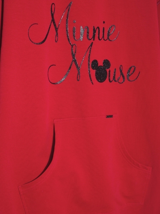 CONTE DISNEY LTH 954 Хлопковая туника с мерцающей надписью ©Disney