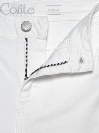 CONTE CON-316 Укороченные джинсы straight leg c высокой посадкой