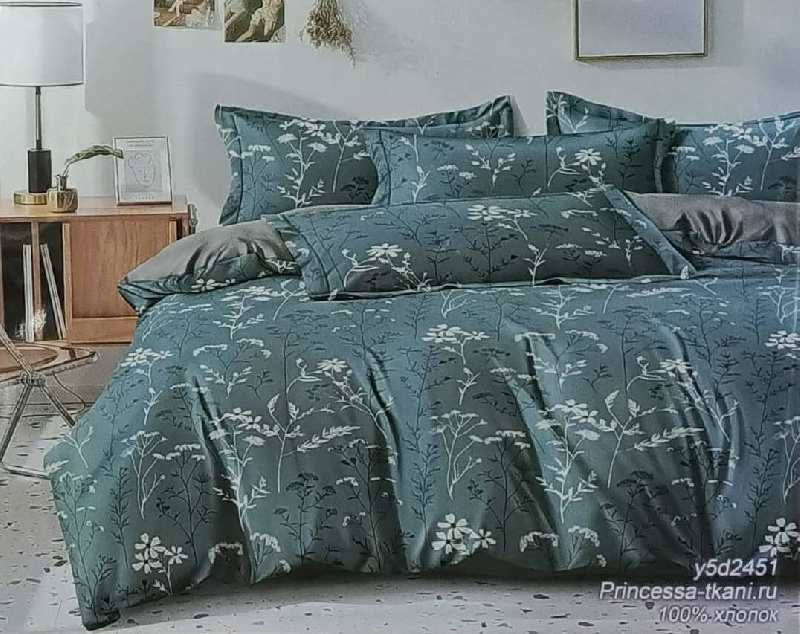 Комплект постельного белья, евро, поплин