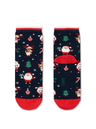 CONTE NEW YEAR Новогодние носки с пушистой нитью «Holiday»