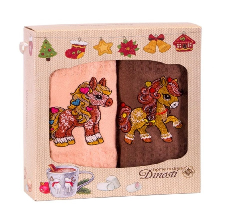 Набор вафельных полотенец