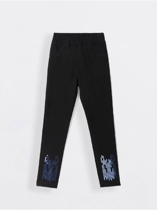 CONTE MINI TWINKLE Ультрамодные джеггинсы с вышивкой из пайеток 