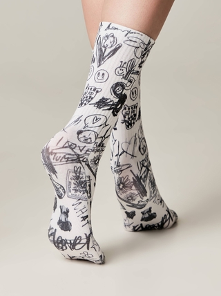 CONTE Удлиненные носки с хлопком