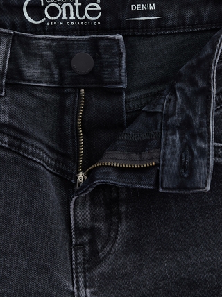 CONTE CON-381 Джинсы Mom Fit с высокой посадкой и кокеткой