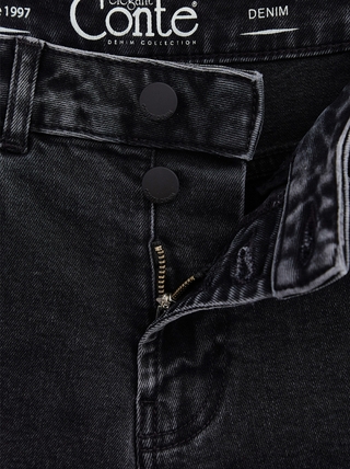CONTE CON-449 Джинсы mom fit с вытачками по низу