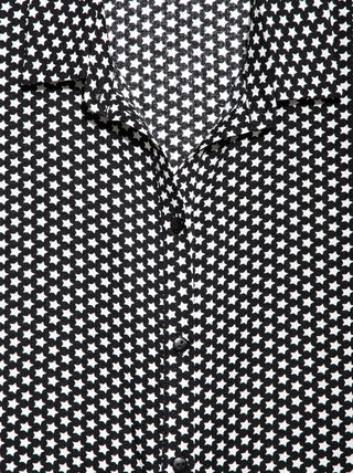 CONTE LPL 884 Легкое платье-рубашка с принтом "звезды"