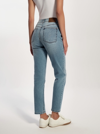 CONTE CON-722 Джинсы slim с эффектом потёртостей