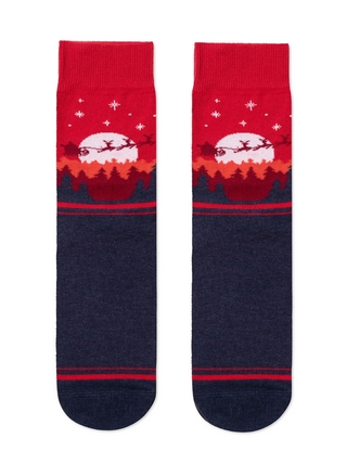 БРЕСТСКИЕ НОСКИ МУЖСКИЕ 2146 CLASSIC НОВОГОДНИЕ (средней длины) 