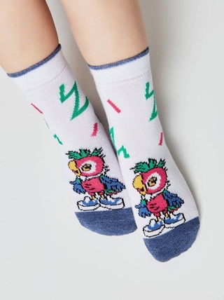 БРЕСТСКИЕ НОСКИ ДЕТСКИЕ 3053 СМФ "Попугай Кеша" (средней длины)