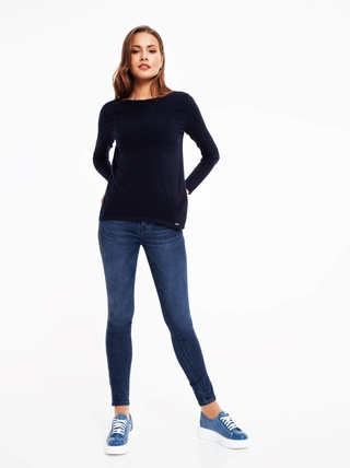 CONTE LDK 030 Экстрамягкий джемпер из пряжи с модалом