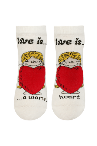 БРЕСТСКИЕ НОСКИ ЖЕНСКИЕ 1163 LOVE IS (укороченные)