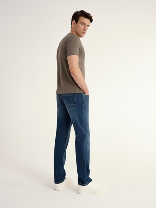 CONTE CNM-01 Джинсы straight c эффектом потёртостей