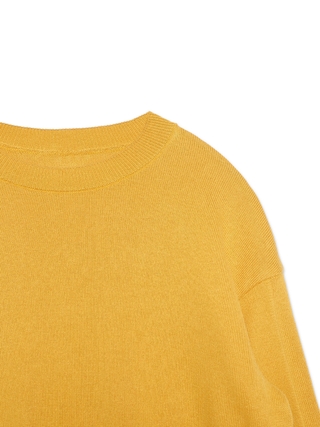 CONTE LDK 100 Свободный джемпер из пряжи с хлопком и модалом