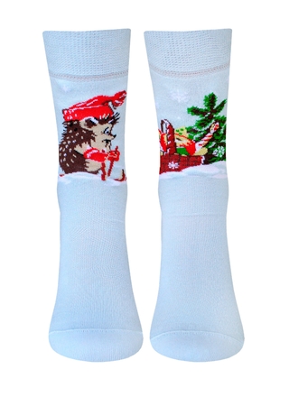 БРЕСТСКИЕ НОСКИ 4200К NEW YEAR (носки в шаре)