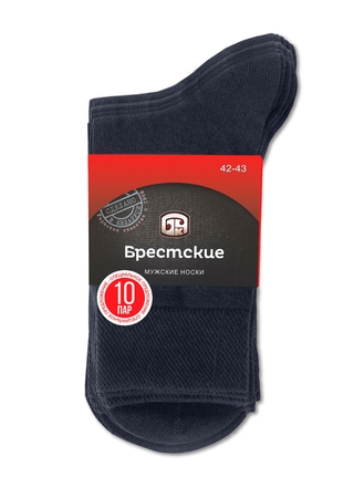 Брестские Носки мужские 2232/10 BASIC (10 пар, средней длины)