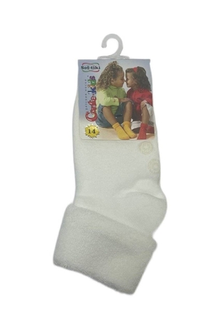 Conte-kids SOF-TIKI Махровые носки с отворотом и антискользящей стопой