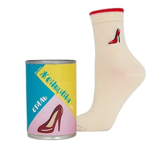 БРЕСТСКИЕ НОСКИ ЖЕНСКИЕ В БАНКЕ 1104В CLASSIC (средней длины)