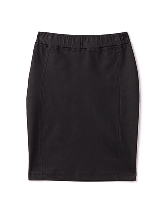 CONTE GLORIA Юбка-карандаш с напылением "под кожу"