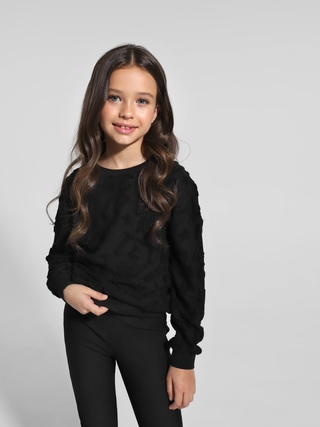 CONTE DD 1075 Ультрамягкий свитшот из фактурного трикотажа