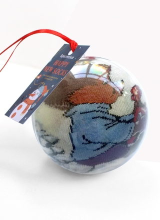 БРЕСТСКИЕ НОСКИ 4200К NEW YEAR (носки в шаре)