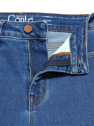 CONTE CON-174 Lycra® Моделирующие eco-friendly Джинсы skinny c супервысокой посадкой