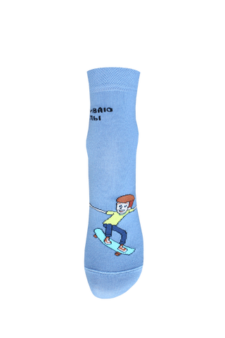 БРЕСТСКИЕ НОСКИ ДЕТСКИЕ 3052 СМФ "Простоквашино" (средней длины)