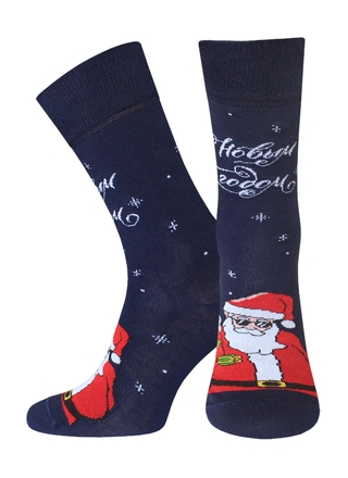 БРЕСТСКИЕ НОСКИ МУЖСКИЕ 2146 NEW YEAR (средней длины, НГ)