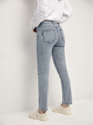 CONTE CON-448 Джинсы straight leg c высокой посадкой