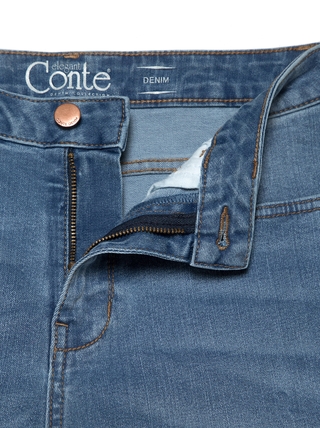 CONTE CON-242 Eco-friendly джинсы Relaxed Mom с высокой посадкой