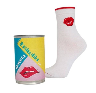 Брестские Носки женские В БАНКЕ 1104В CLASSIC (средней длины)