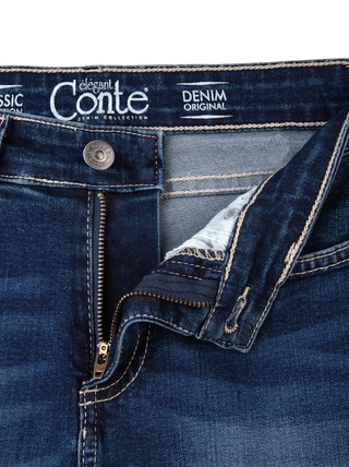 CONTE 4640/4915D Моделирующие джинсы Skinny со средней посадкой