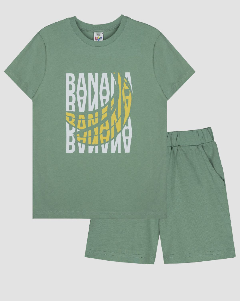 Пижама для мальчика (футболка+шорты) Пижама для мальчика (футболка+шорты)