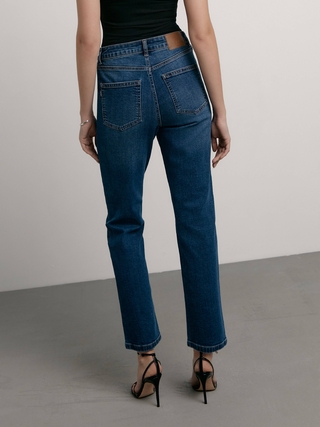 CONTE CON-532 Джинсы size plus с высокой посадкой