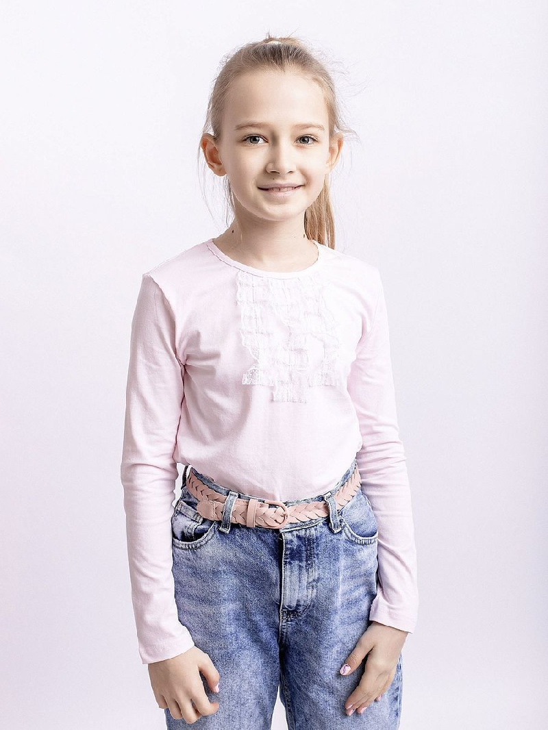 Лонгслив для девочки Лонгслив для девочки