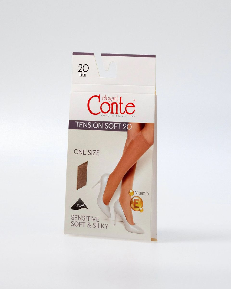 Гольфы женские Tension Soft 20 natural Гольфы женские Tension Soft 20 natural