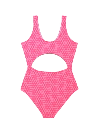 CONTE FASHION GIRL Слитный купальник с рисунком «соты»