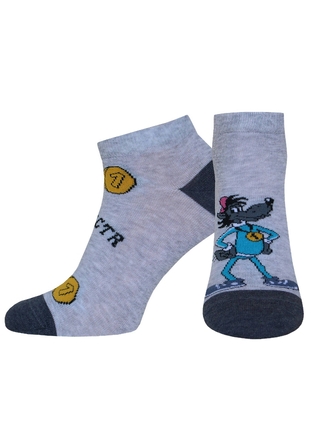 БРЕСТСКИЕ НОСКИ МУЖСКИЕ 2156 СМФ "Ну, погоди!" (укороченные)