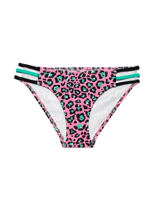 ESLI Купальник с радужным леопардовым и цветочным рисунком JUNGLE