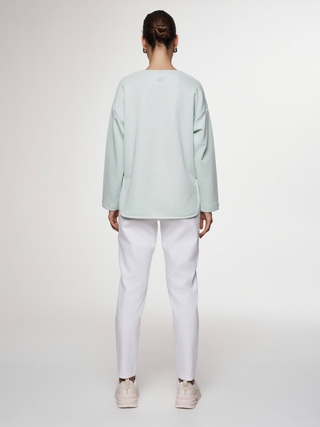 CONTE CON-647 Белые джинсы slim fit с застежкой на пуговицы