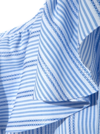 CONTE LBL 929 Ультрамодная блузка на одно плечо