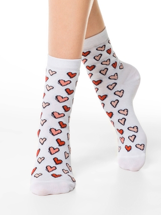 CONTE ELEGANT (3 пары) Носки женские хлопковые