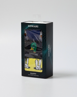 DIWARI Хлопковые носки HAPPY (3 пары)