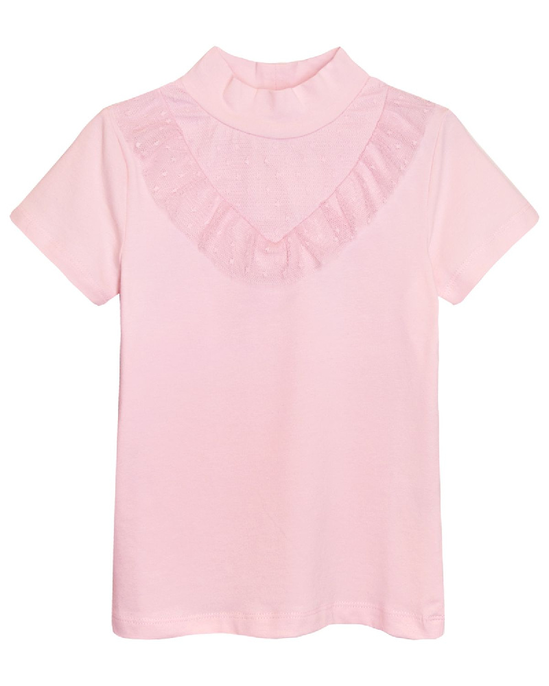 Джемпер с коротким рукавом для девочки Джемпер с коротким рукавом для девочки