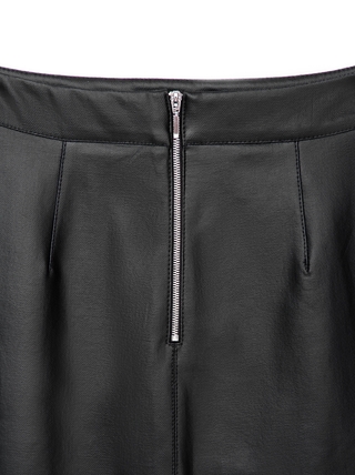 CONTE ALLURE Юбка А-силуэта с напылением "под кожу"