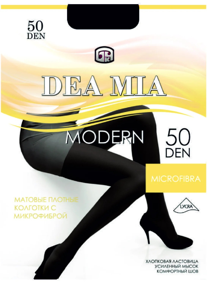 Колготки женские Dea Mia Modern 50 nero Колготки женские Dea Mia Modern 50 nero