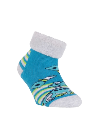 Conte-kids SOF-TIKI Махровые носки с отворотом и антискользящей стопой