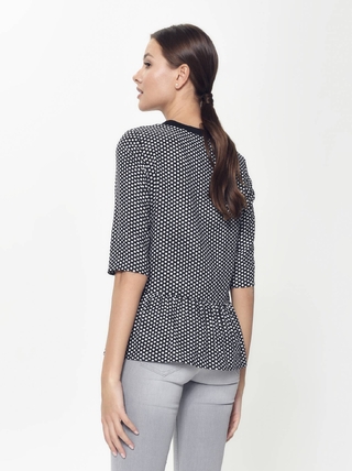 CONTE LBL 883 Блузка со звездным принтом
