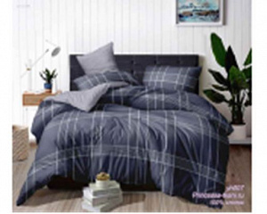 Комплект постельного белья, 2-спальное, сатин