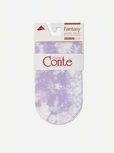 CONTE FANTASY Плотные носки с рисунком «Purple mood»